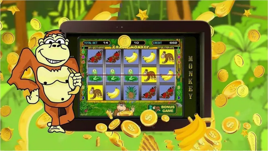 Играть на деньги в Крейзи Манки